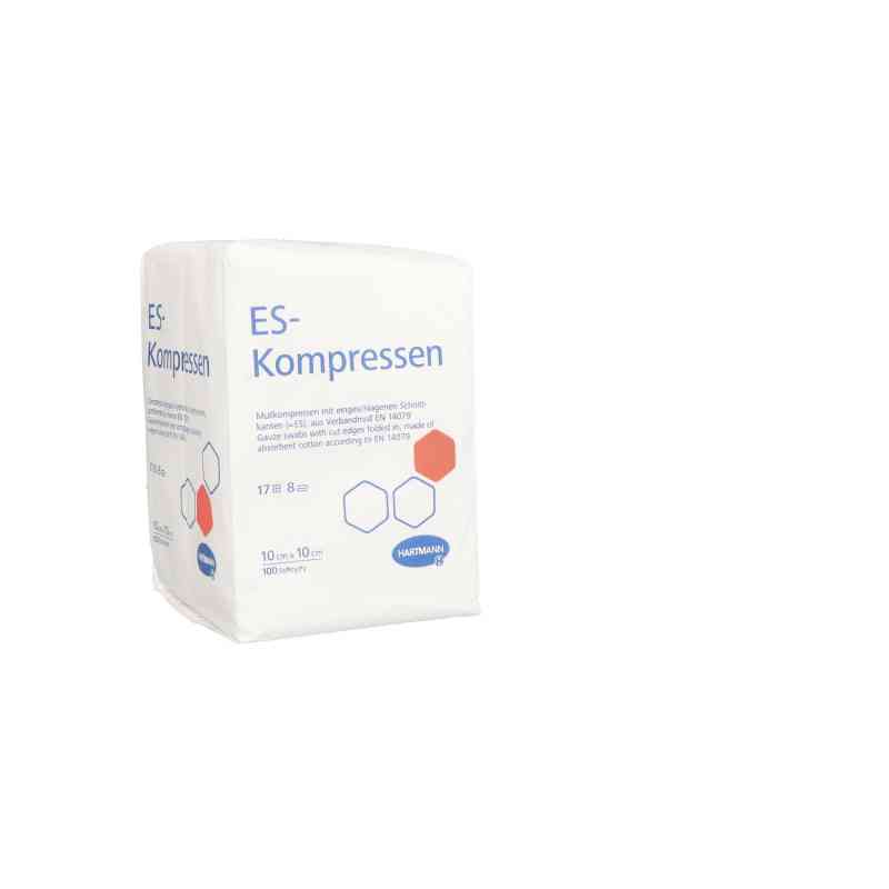 Es-kompressen unsteril 10x10 cm 8fach 100 stk von ToRa Pharma GmbH PZN 16359625