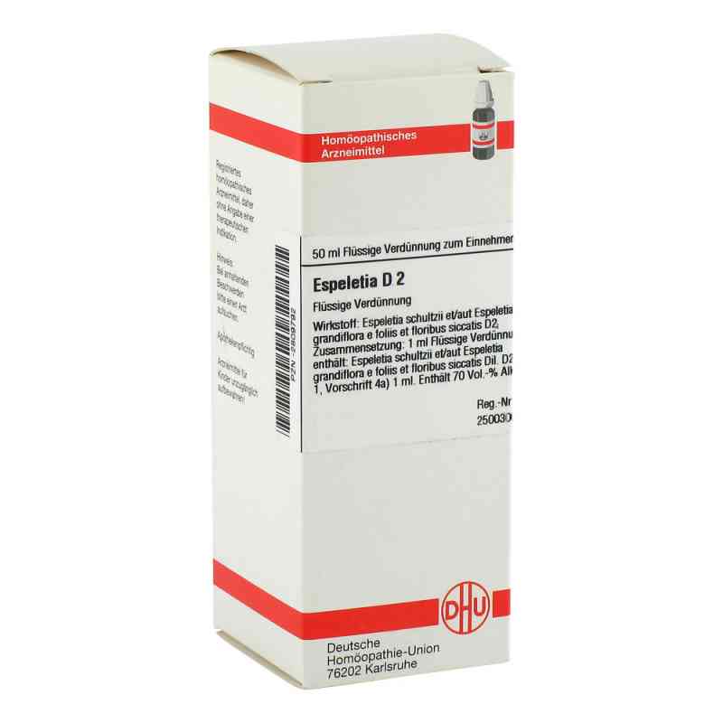 Espeletia D2 Dilution 50 ml von DHU-Arzneimittel GmbH & Co. KG PZN 02809792