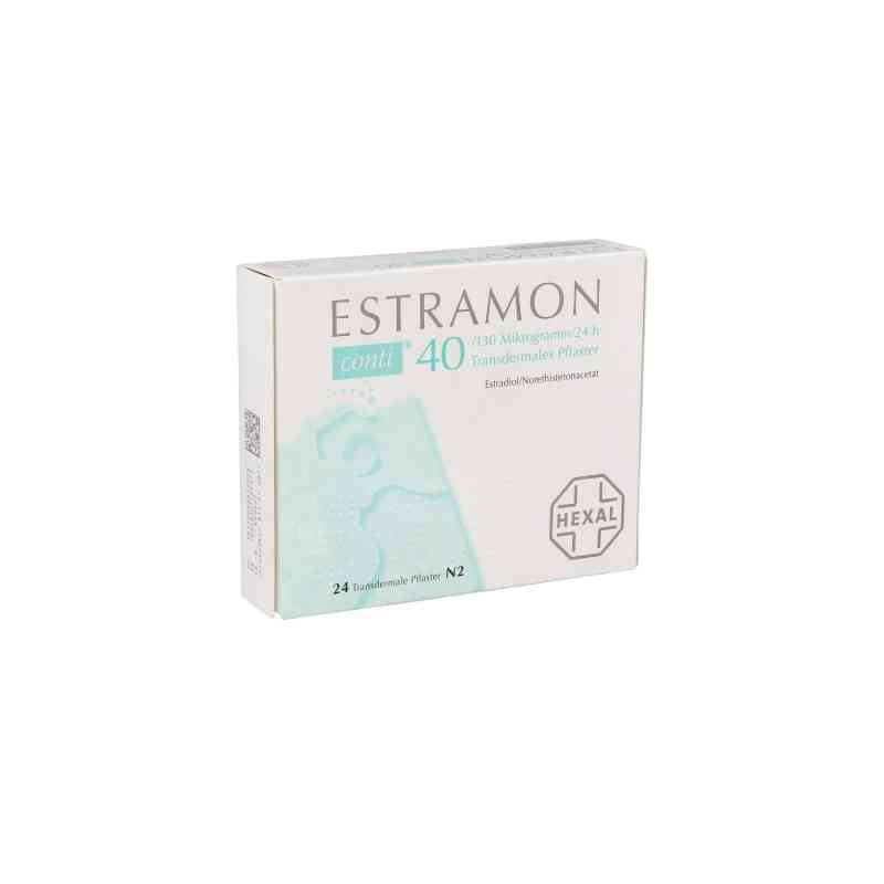 Estramon conti 40/130 [my]g/24h transdermale Pflas 24 stk von Hexal AG PZN 06845603