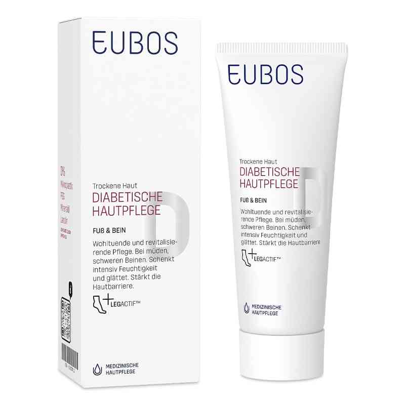 Eubos Diabetische Haut Pflege Fuß+Bein Creme 100 ml von Dr. Hobein (Nachf.) GmbH PZN 01617412