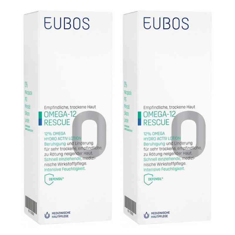 Eubos Empfindl. Haut Omega 3-6-9 Hydroactiv Lotion  2x200 ml von Dr. Hobein (Nachf.) GmbH PZN 08103056