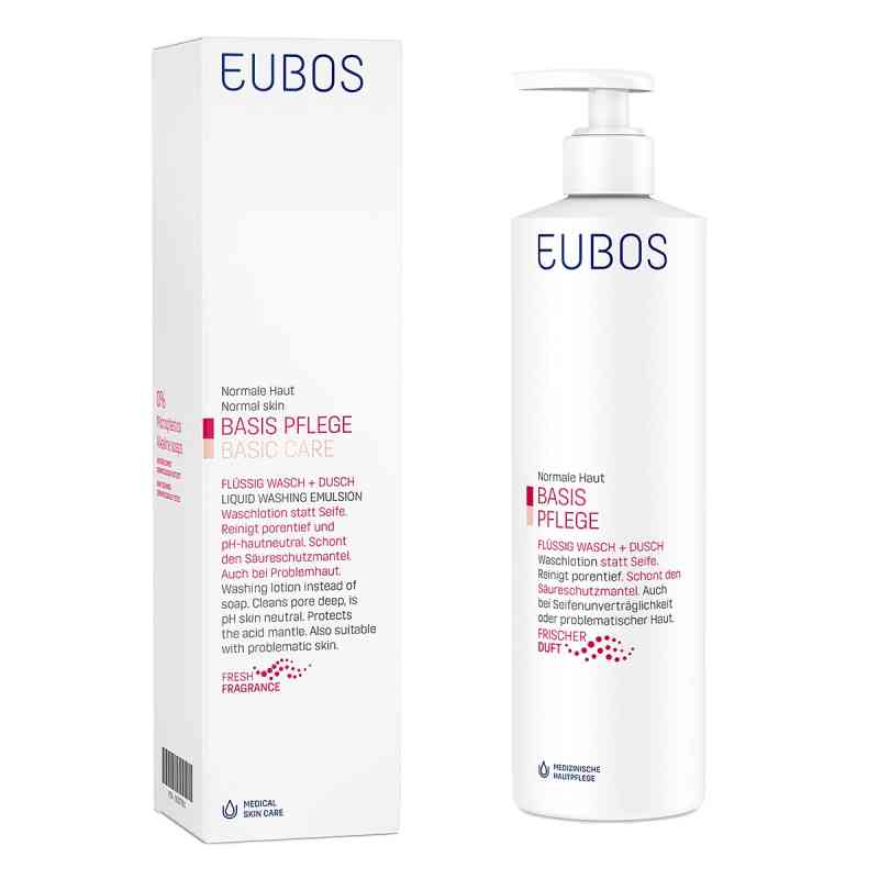 Eubos Flüssig rot mit frischem Duft mit Dosiersp. 400 ml von Dr. Hobein (Nachf.) GmbH PZN 06307001