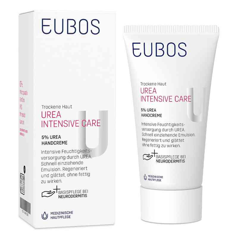 Eubos Handcreme Urea Intensive Care 5 %  75 ml von Dr. Hobein (Nachf.) GmbH PZN 04401380