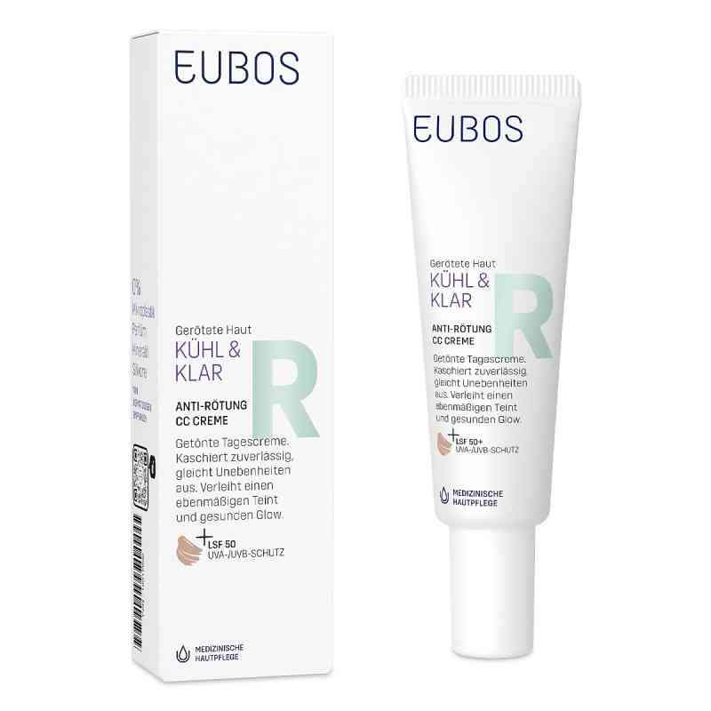 Eubos Kühl & Klar Anti-rötung Cc Creme Lsf 50 30 ml von Dr. Hobein (Nachf.) GmbH PZN 16917692