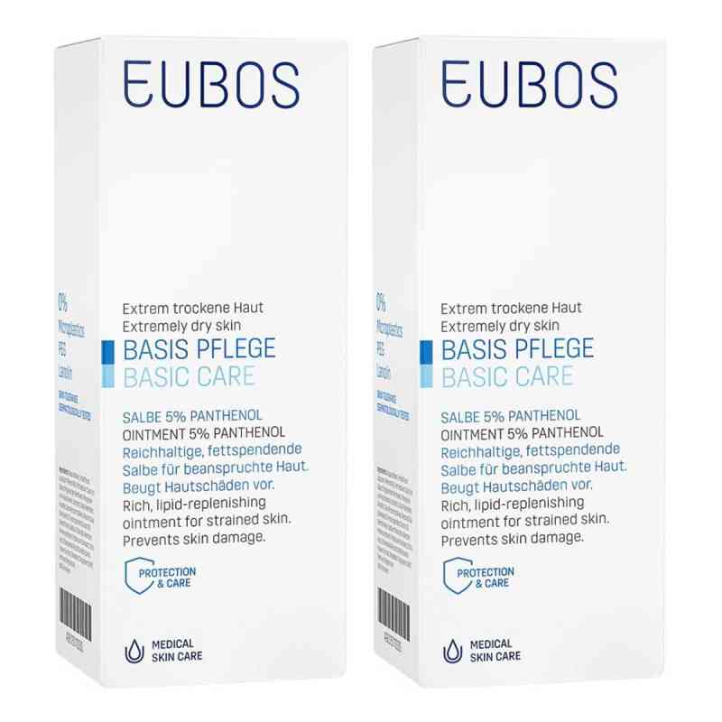 Eubos Salbe 5% Panthenol 2x75 ml von Dr. Hobein (Nachf.) GmbH PZN 08103073