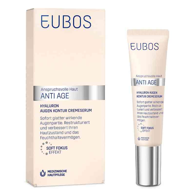 Eubos Sensitive Hyaluron Augen Kontur Cremeserum 15 ml von Dr. Hobein (Nachf.) GmbH PZN 07564102