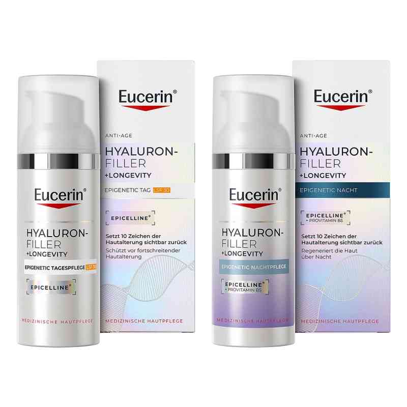 Eucerin Anti-age Hyaluron-filler Epigenetic Lsf 30 und Nacht 1 Set von  PZN 08108743