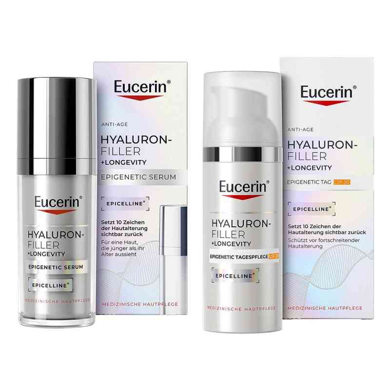 Eucerin Anti-Age Hyaluron-Filler Epigenetic Serum & Tagespflege 1 Set von Beiersdorf AG Eucerin PZN 08108724