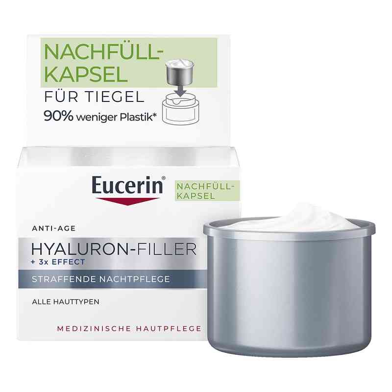 Eucerin Anti-Age Hyaluron-Filler Nacht Nachfüllkapsel 50 ml von Beiersdorf AG Eucerin PZN 18173296