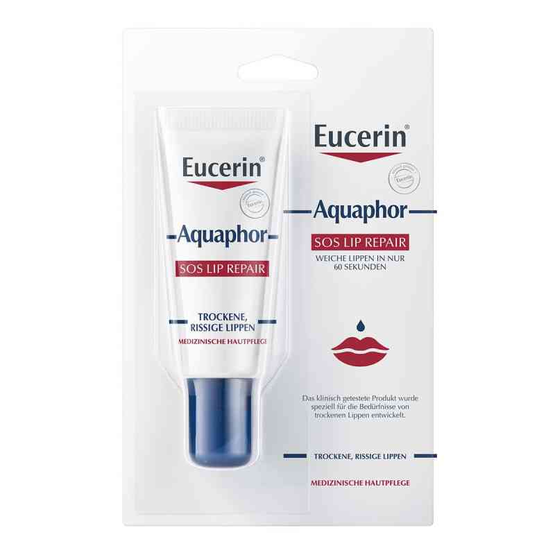 Eucerin Aquaphor SOS Lip Repair Creme 10 ml von Beiersdorf AG Eucerin PZN 20828770