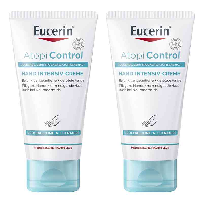 Eucerin® Atopi Control Hand Intensiv-Creme 2x75 ml von Beiersdorf AG Eucerin PZN 08102729