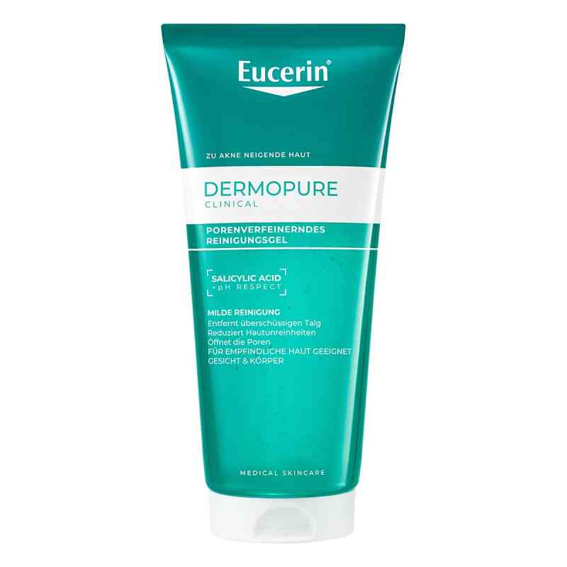 Eucerin Dermopure Clinical porenverfeinerndes Reinigungsgel 200 ml von Beiersdorf AG Eucerin PZN 19729844