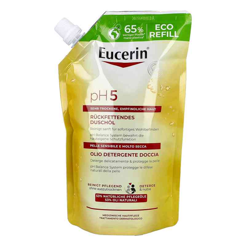 Eucerin pH5 Duschöl Nachfüll empfindliche Haut 400 ml von Beiersdorf AG Eucerin PZN 13889038