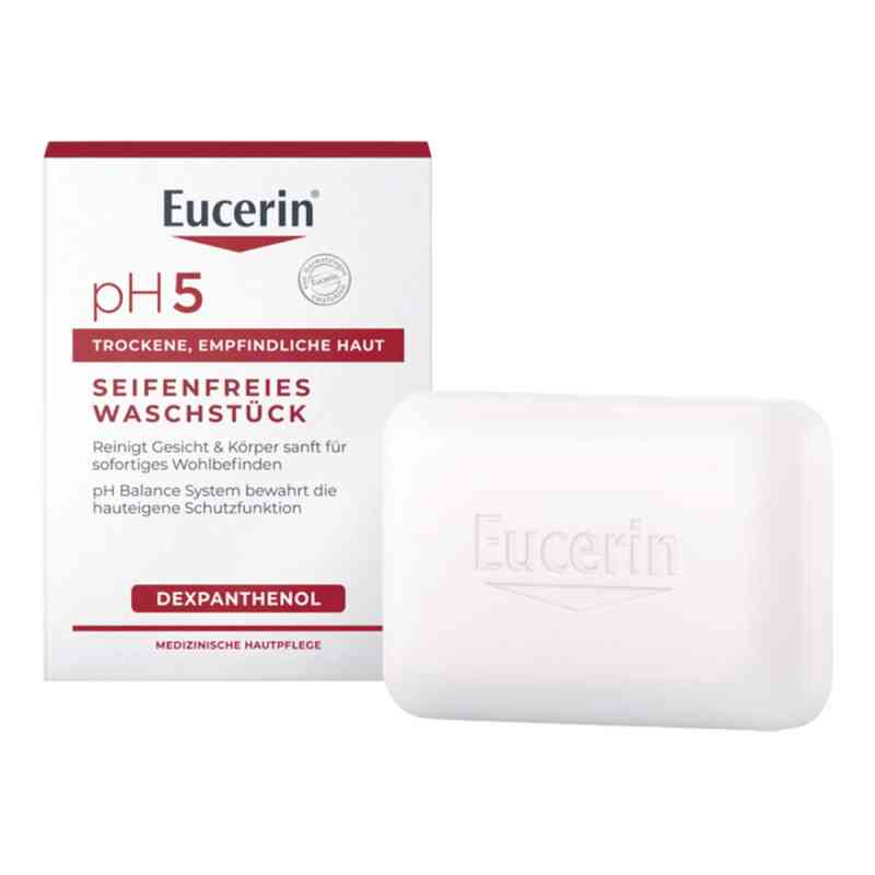 Eucerin pH5 seifenfreies Waschstück empfindl.Haut 100 g von Beiersdorf AG Eucerin PZN 13889251