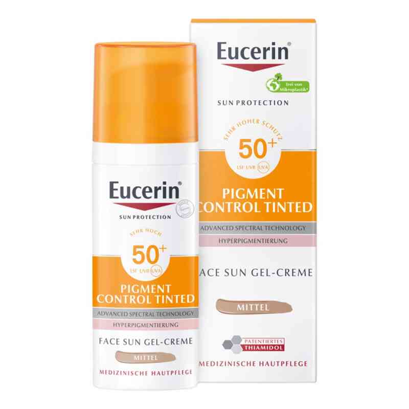Eucerin Sun Fluid Pigment Control LSF 50+ Mittel 50 ml von Beiersdorf AG Eucerin PZN 17553565