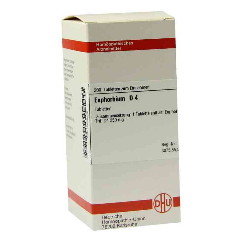 Euphorbium D4 Tabletten 200 stk von DHU-Arzneimittel GmbH & Co. KG PZN 02898502