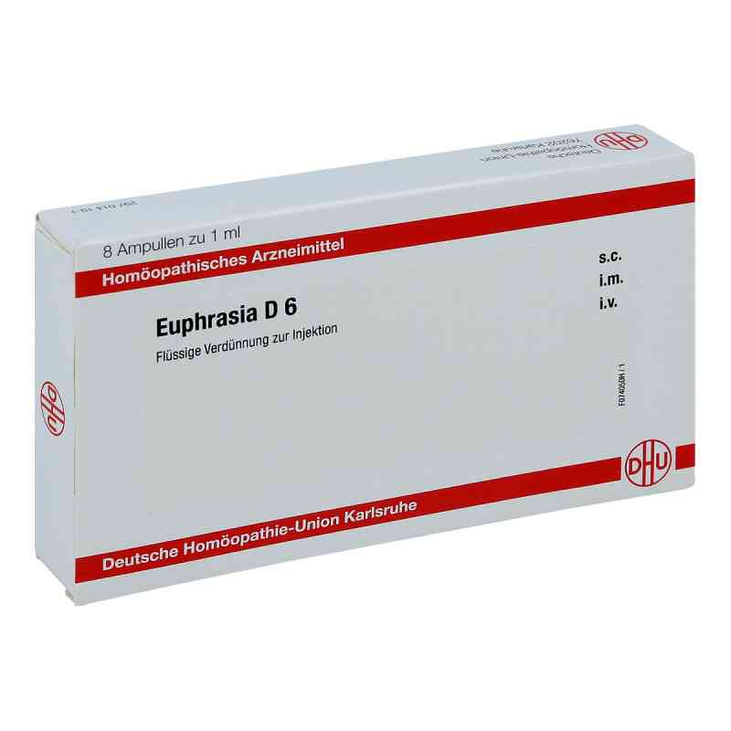 Euphrasia D6 Ampullen 8X1 ml von DHU-Arzneimittel GmbH & Co. KG PZN 11705821