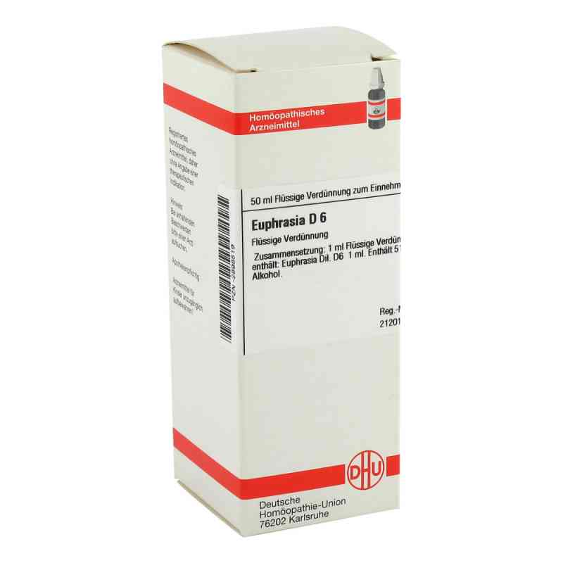 Euphrasia D6 Dilution 50 ml von DHU-Arzneimittel GmbH & Co. KG PZN 02898519