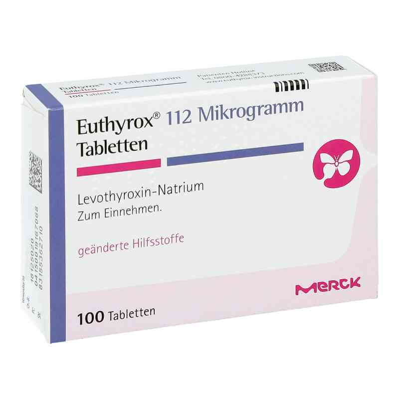 Euthyrox 112 Mikrogramm Tabletten 100 stk von Merck Healthcare Germany GmbH PZN 01916706