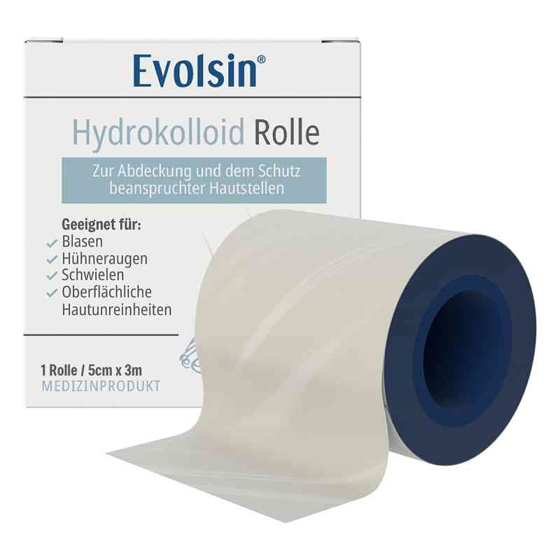 Evolsin Hydrokolloid Pflaster-Rolle 5 cm x 3 m 300 cm von Evolsin medical UG (haftungsbeschränkt) PZN 20791423