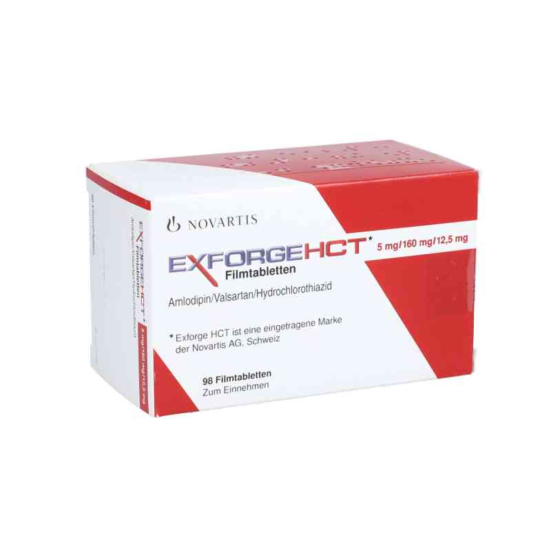 Exforge HCT 5mg/160mg/12,5mg 98 stk von kohlpharma GmbH PZN 10253541