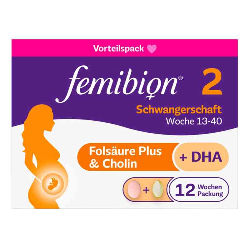 Femibion 2 Schwangerschaft Tabletten 2X84 stk von WICK Pharma - Zweigniederlassung der Procter & Gam PZN 15200029
