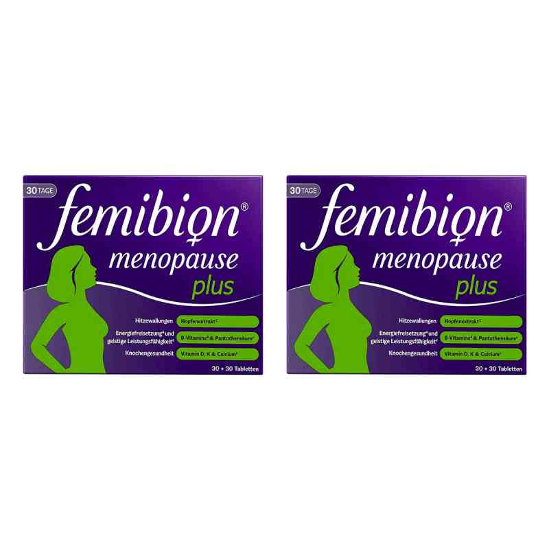 Femibion Menopause Plus Tabletten 2x2X30 stk von WICK Pharma - Zweigniederlassung der Procter & Gam PZN 08104400