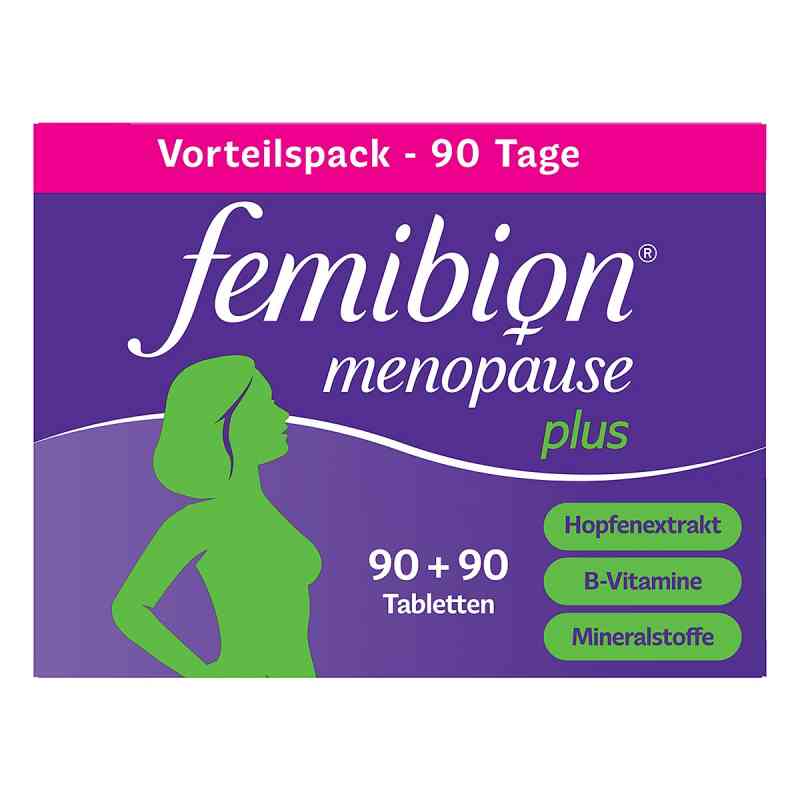Femibion Menopause Plus Tabletten 2X90 stk von WICK Pharma - Zweigniederlassung der Procter & Gam PZN 20217581