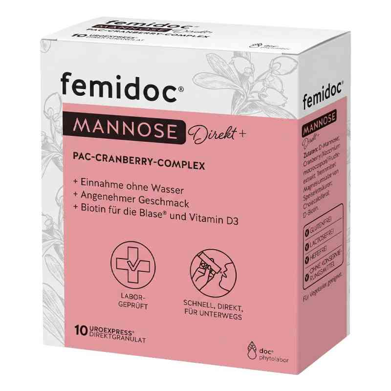 femidoc® MANNOSE Direkt+ 10 stk von Janus Medica GmbH PZN 16761451