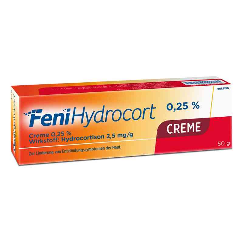 FeniHydrocort Creme 0,25 %, Hydrocortison 2,5 mg/g 50 g von GlaxoSmithKline Consumer Healthc PZN 10796997