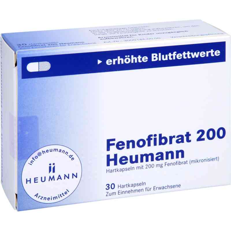 Fenofibrat 200 Heumann Hartkapseln 30 stk von HEUMANN PHARMA GmbH & Co. Generica KG PZN 02245125