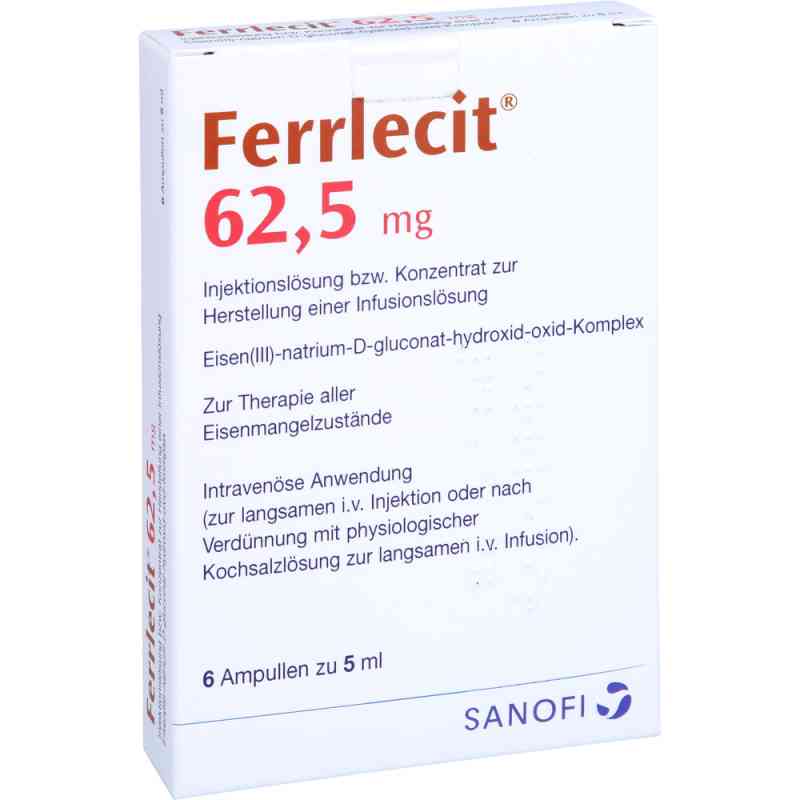 Ferrlecit 62,5 mg Ampullen 6X5 ml von Orifarm GmbH PZN 09155081