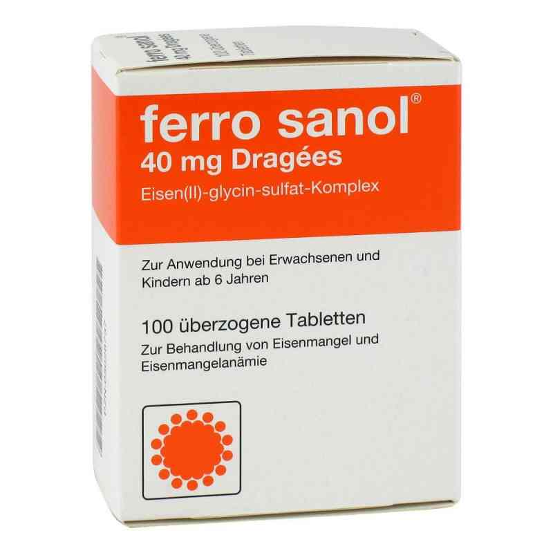 Ferro sanol 40mg Dragees 100 stk von Teofarma s.r.l. PZN 03028737