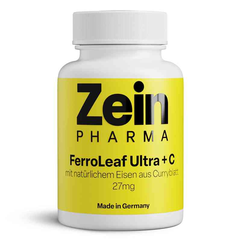 FerroLeaf Ultra+ C 27 mg Kapseln Zeinpharma 60 stk von ZeinPharma Germany GmbH PZN 11161367