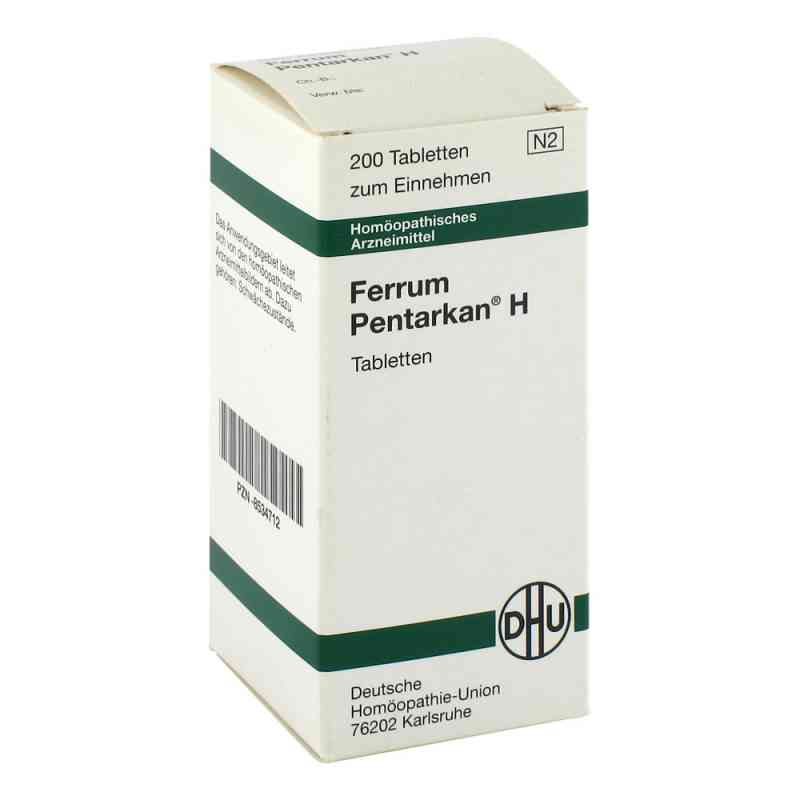 Ferrum Pentarkan H Tabletten 200 stk von DHU-Arzneimittel GmbH & Co. KG PZN 08534712