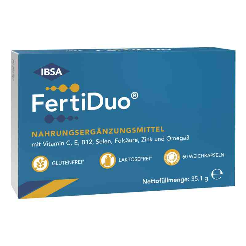 Fertiduo Weichkapseln 60 stk von IBSA Pharma GmbH PZN 18892217