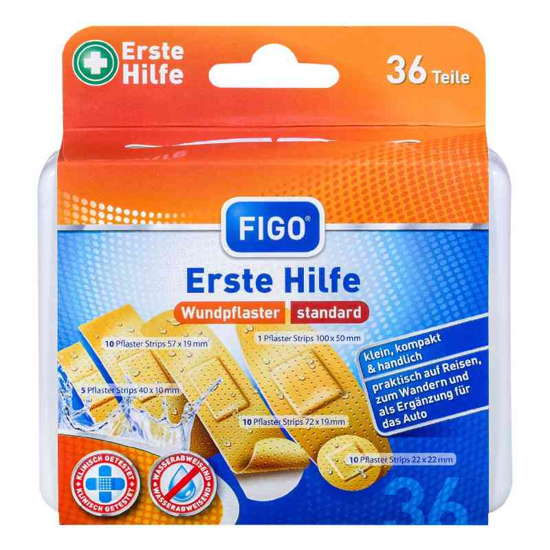 FIGO Erste-Hilfe-Box 36-teilig 1 stk von S+H Pharmavertrieb GmbH PZN 19434706