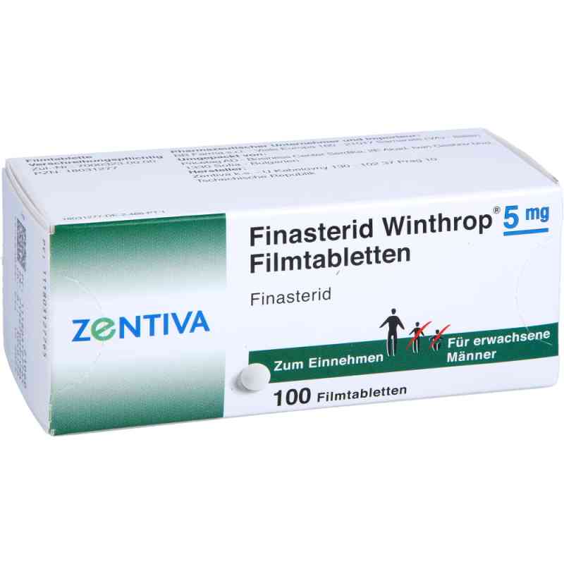 Finasterid Winthrop 5 Mg Filmtabletten 100 stk von BB FARMA S.R.L. PZN 18031277