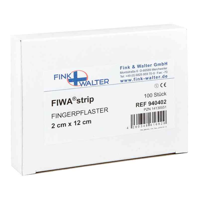 Fingerpflaster 2x12 cm hautfarben Fiwastrip 100 stk von Fink & Walter GmbH PZN 14130551