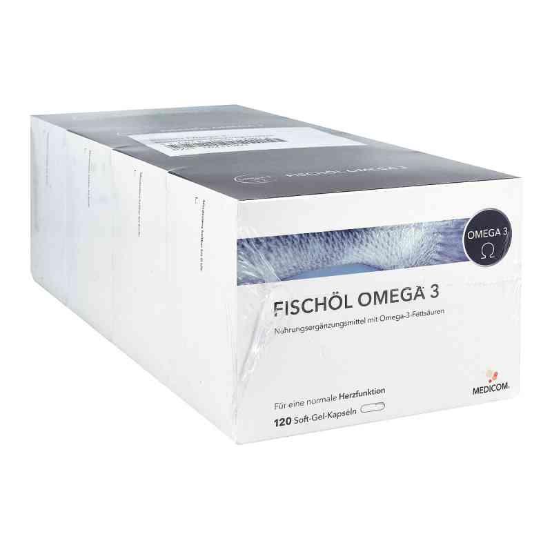 Fischöl Omega 3 Weichkapseln 4X120 stk von Medicom Pharma GmbH PZN 16231960