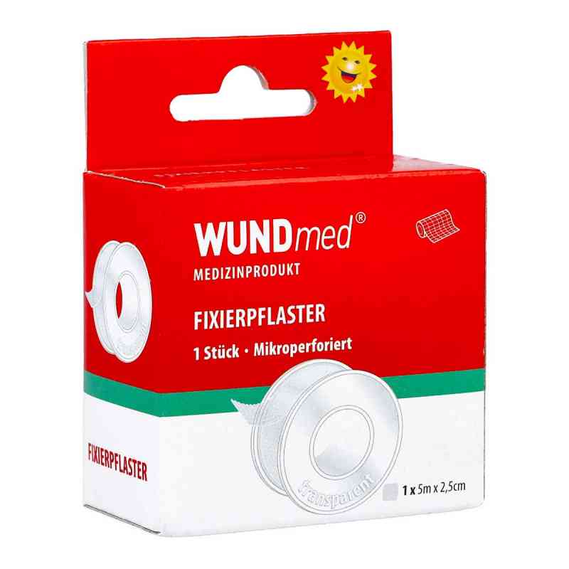 Fixierpflaster 2,5 cmx5 m transparent 1 stk von Axisis GmbH PZN 07393008