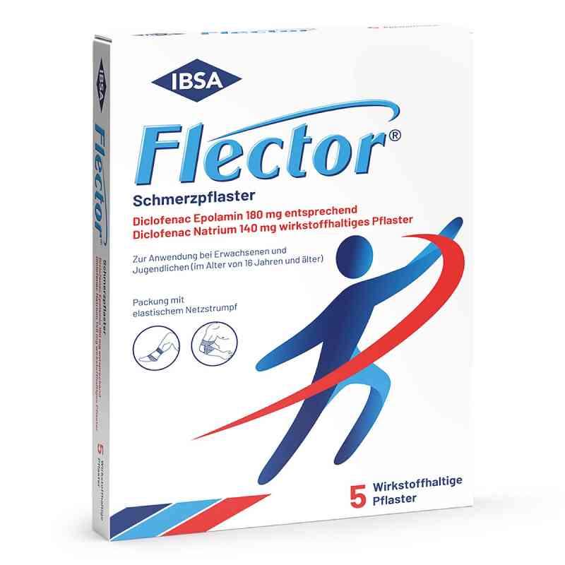 Flector Schmerzpflaster 5 stk von IBSA Pharma GmbH PZN 01895329