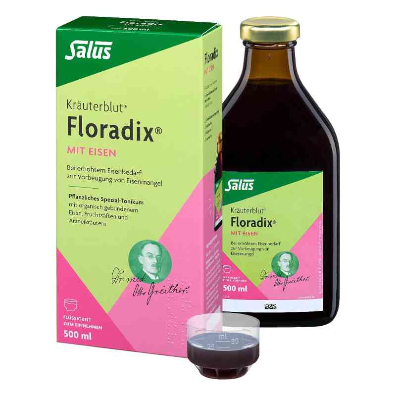 Floradix mit Eisen 500 ml von SALUS Pharma GmbH PZN 00361790