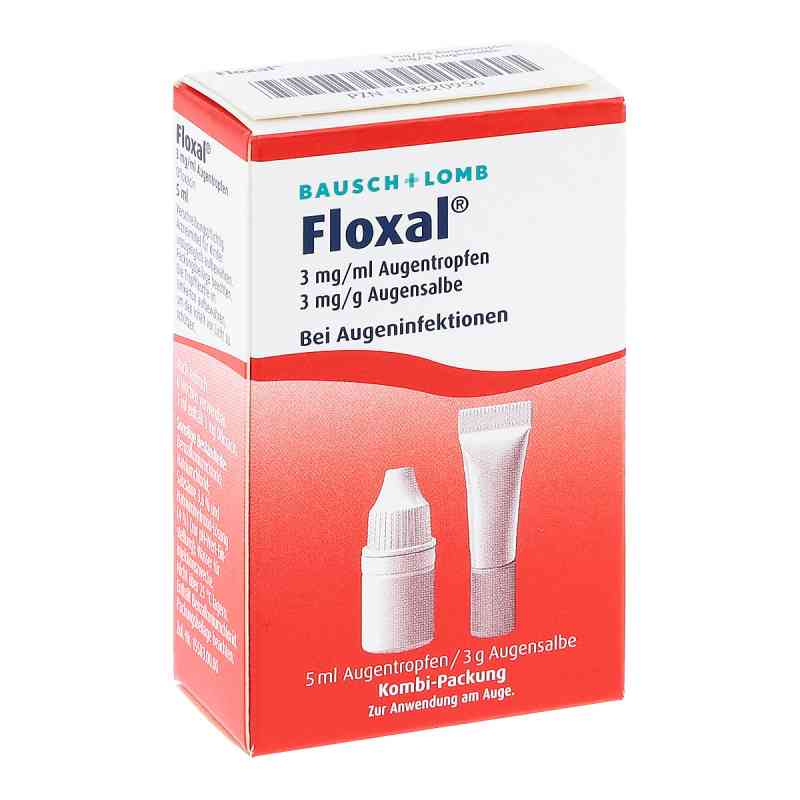 Floxal 3 mg/ml Augentropfen + 3 mg/g Augenslb.kpg. 1 stk von Dr. Gerhard Mann PZN 03820956