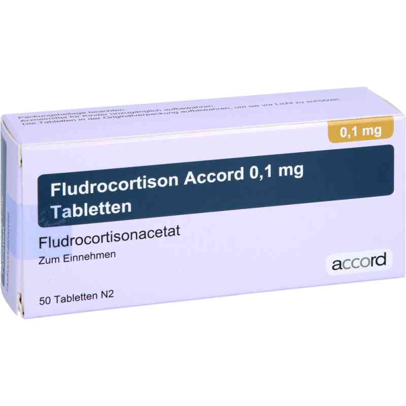 Fludrocortison Accord 0,1 Mg Tabletten 50 stk von Accord Healthcare GmbH PZN 18010157