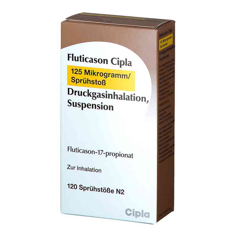 Fluticason Cipla 125 Mikrogramm/Sprühstoß 1 stk von Cipla Europe NV PZN 11072238