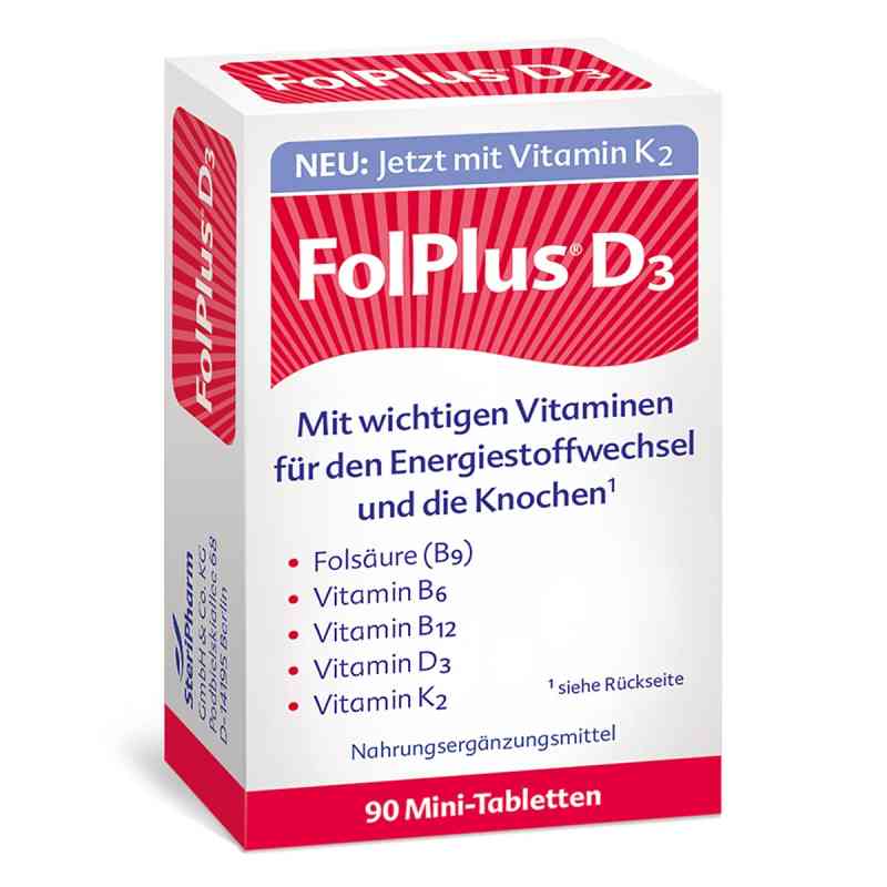 Folplus+d3 Tabletten 90 stk von SteriPharm Pharmazeutische Produkte GmbH & Co. KG PZN 12388096