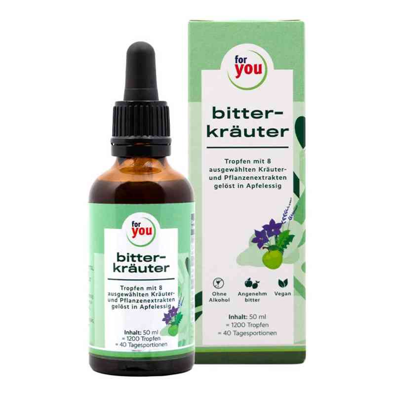 For You Bitterkräuter-Tropfen 50 ml von For You eHealth GmbH PZN 17638959