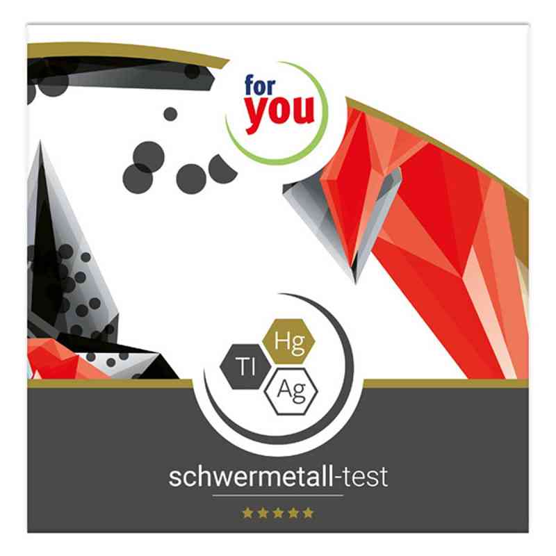 For You schwermetall-Test 1 stk von For You eHealth GmbH PZN 15747911