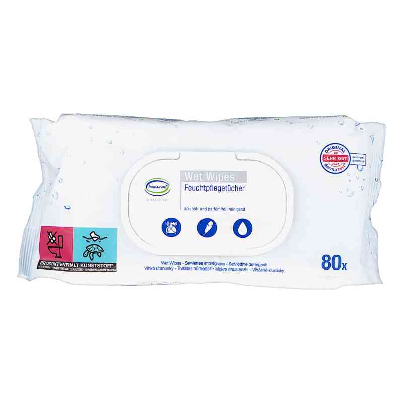 Forma-care Sensitive Feuchtpflegetücher Flowpack 80 stk von unizell Medicare GmbH PZN 18706077
